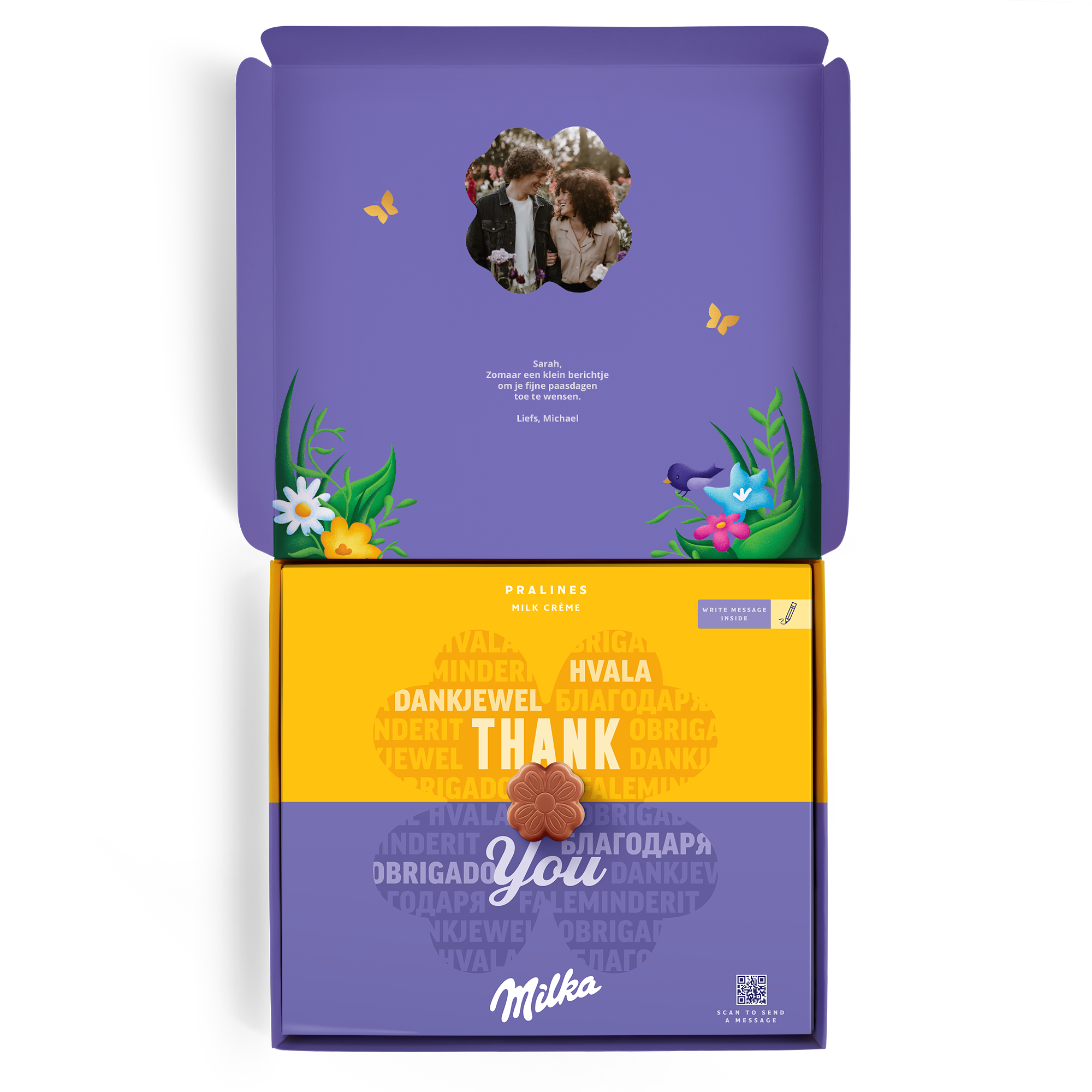 Pralinés de Milka Páscoa