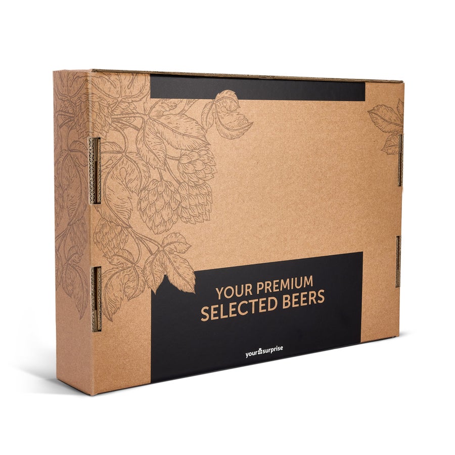 Coffret bière personnalisé - Fête des Pères