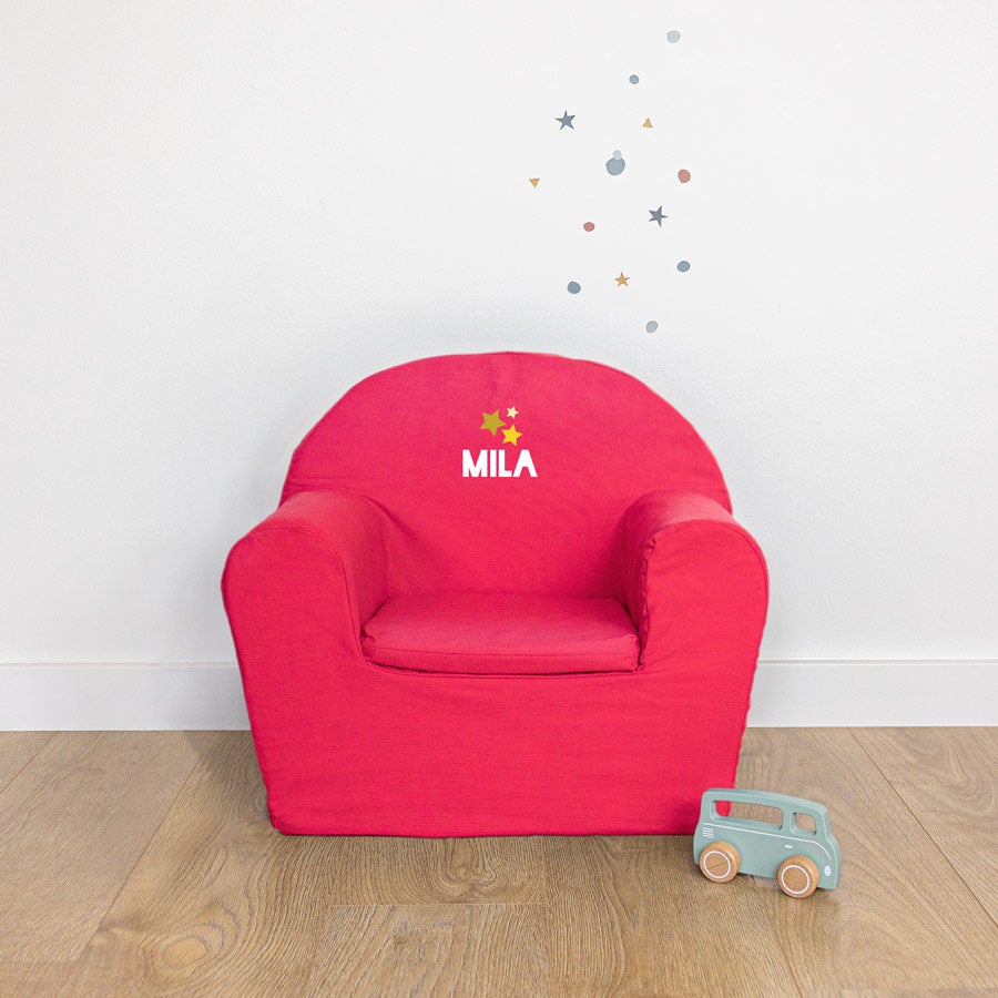 Personalised Children's Chair - Pink
