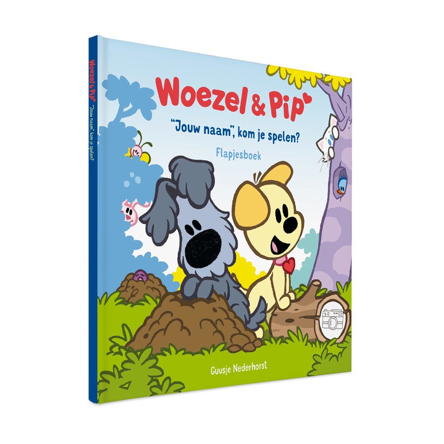 Flapjesboek Woezel & Pip Verstoppertje personaliseren