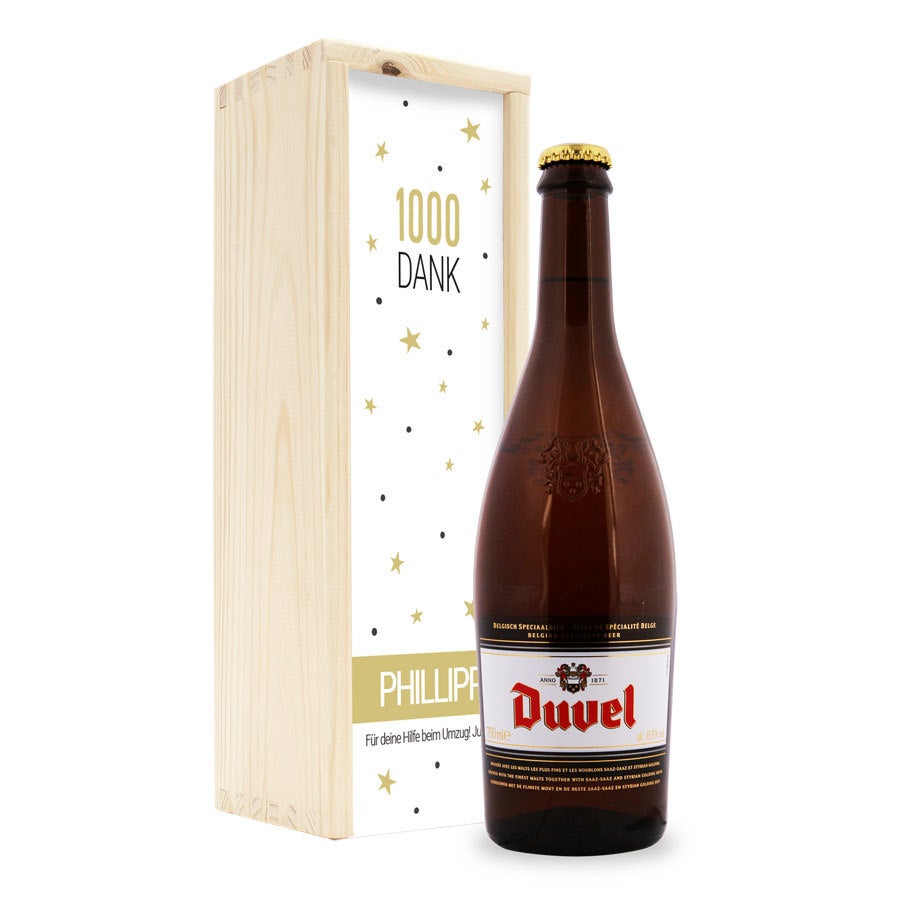 Bier personalisieren – Duvel Moortgat