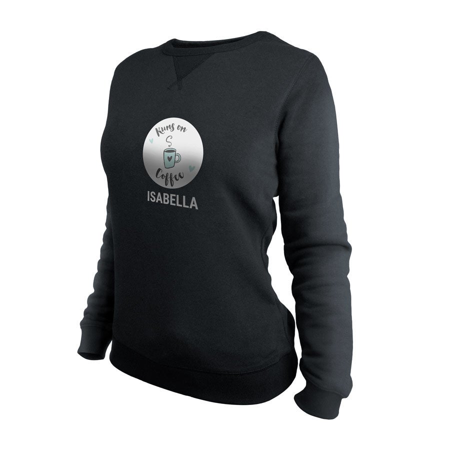 Sweatshirt personalizada - Mulheres - Preto