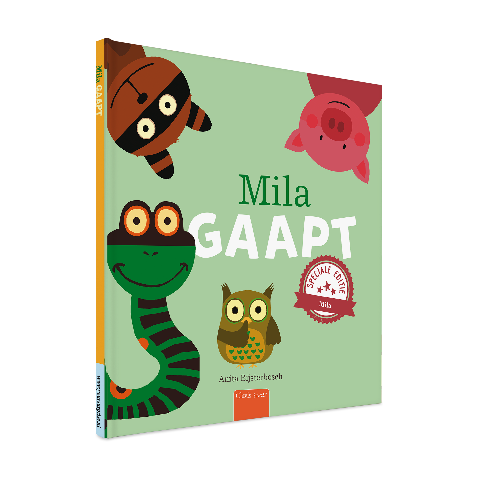 Boek "Iedereen gaapt - XXL " personaliseren