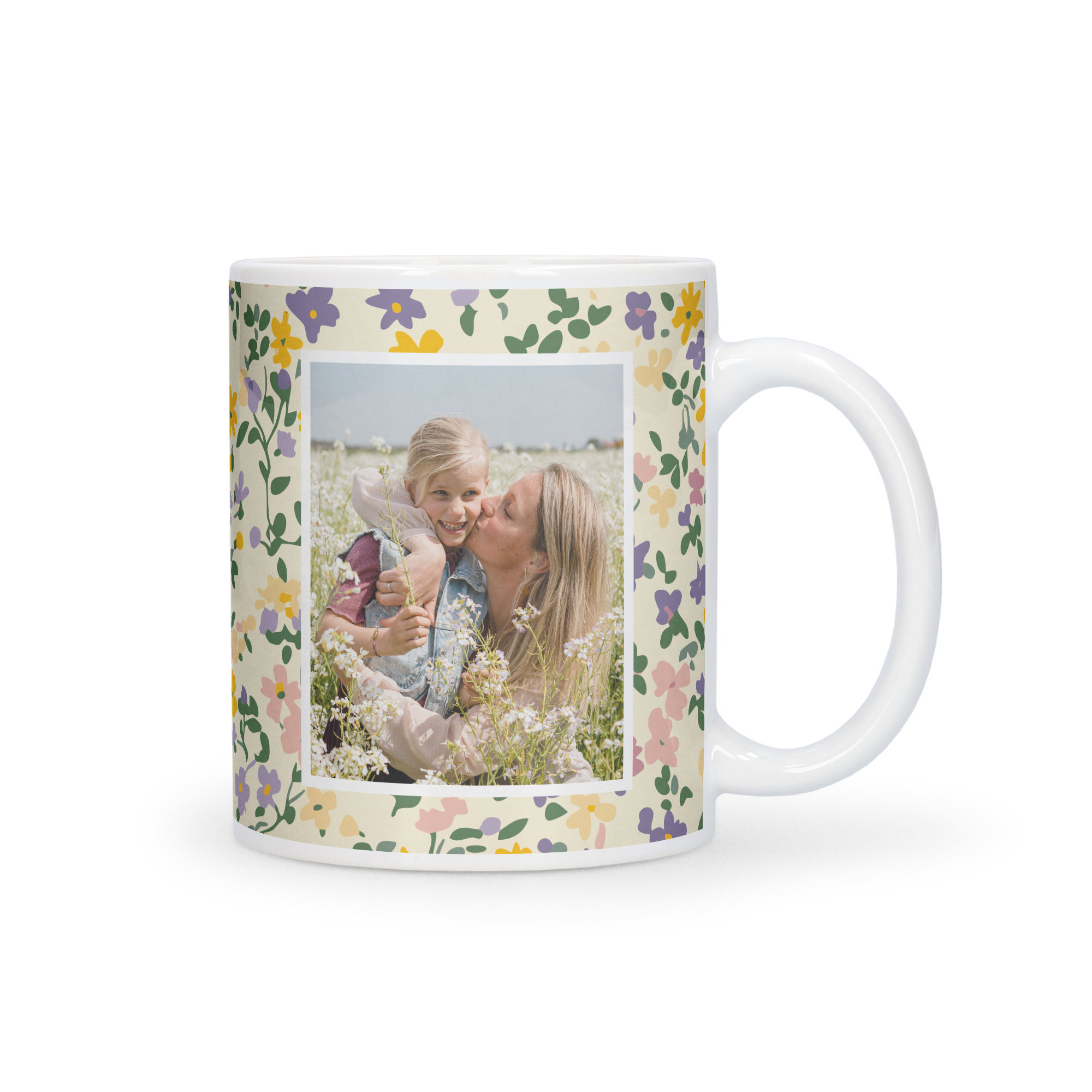 Taza personalizada con foto - Blanco