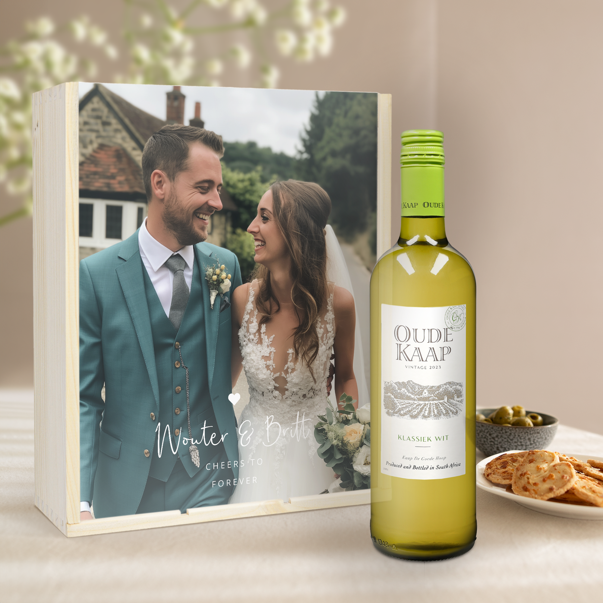Set cadou vin personalizat - Oude Kaap
