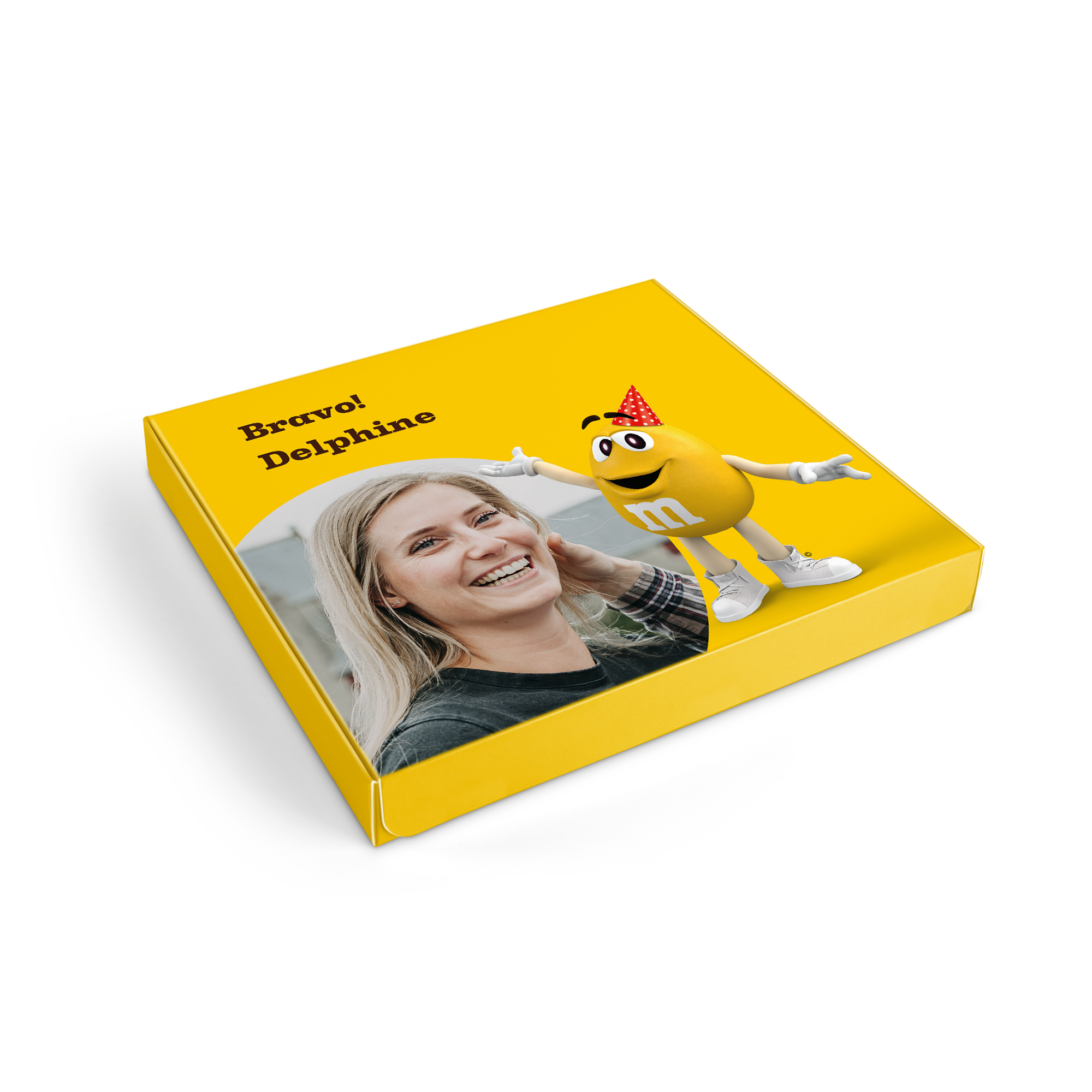 Coffret cadeau M&M's personnalisé