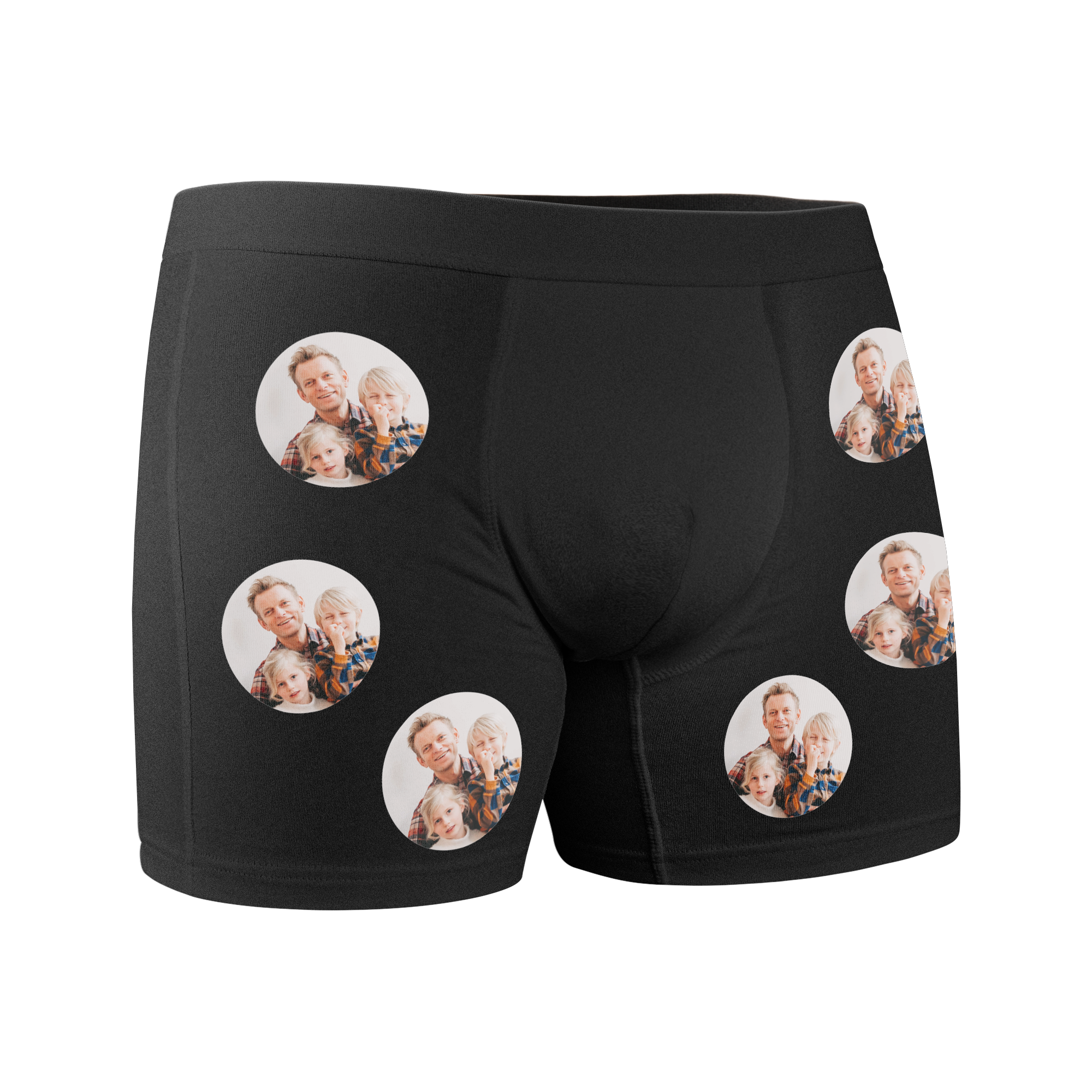 Boxers de homem com foto