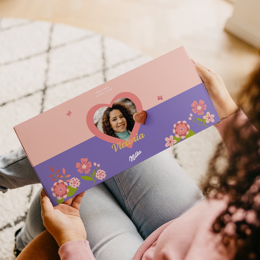 Personliga Milka presentförpackning  - Mors dag Personliga Milka presentförpackning  - Mors dag