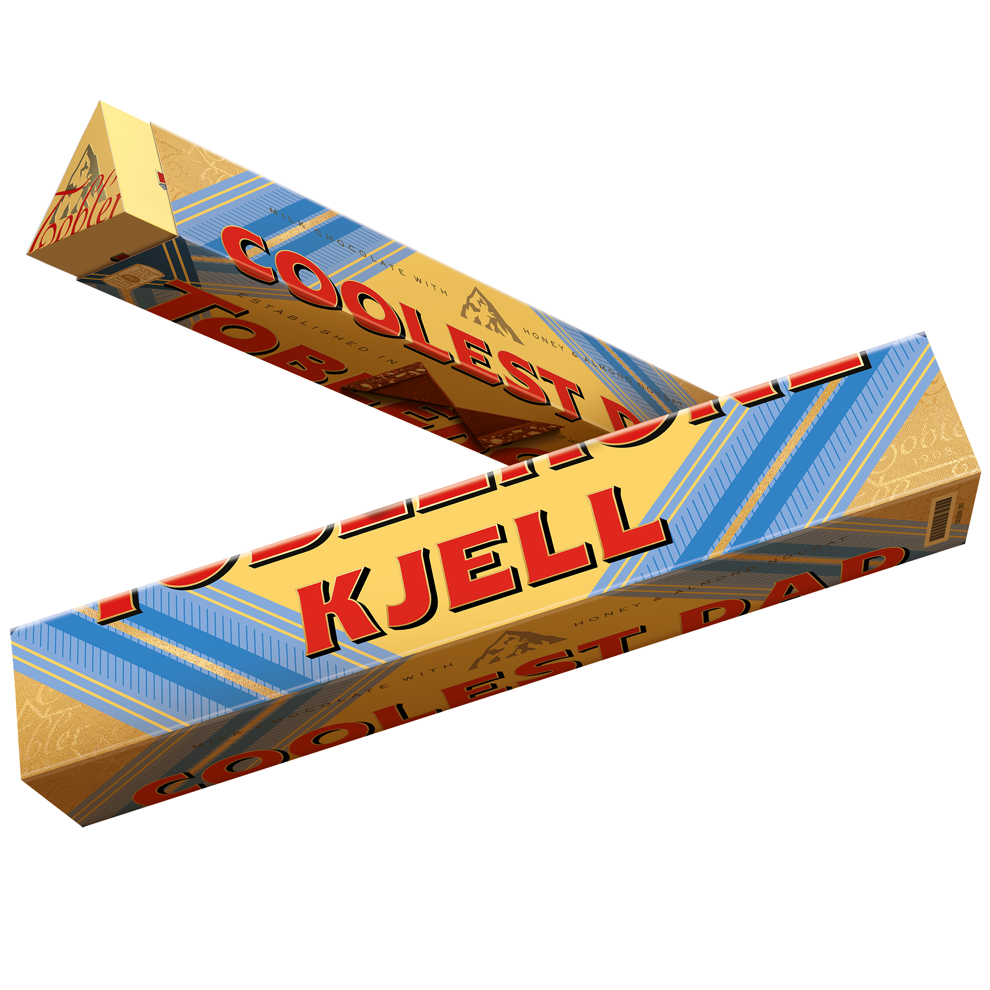 Personliga Toblerone - Farsdag