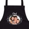 Kitchen apron set - Mother & child - Black
