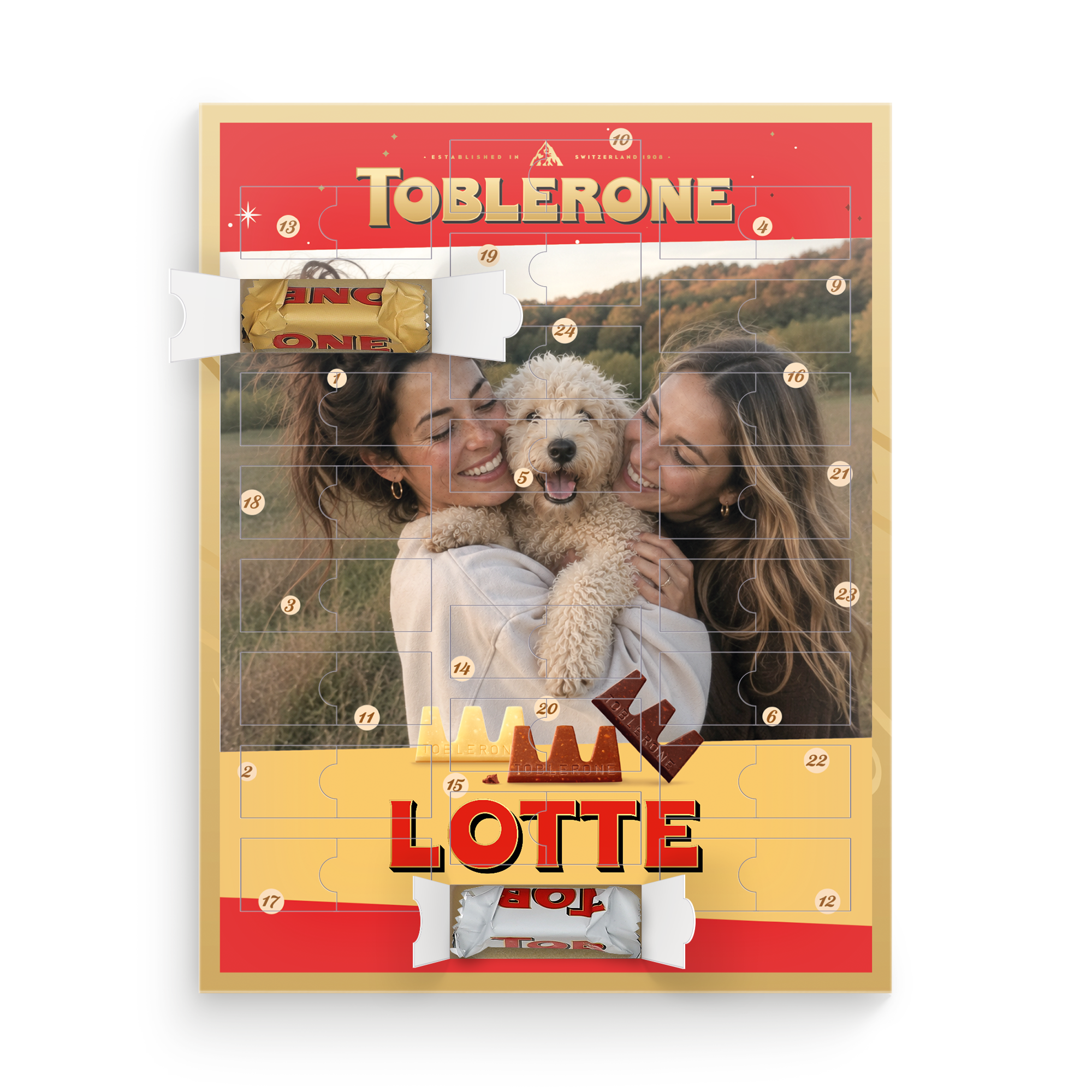 Toblerone adventskalender
