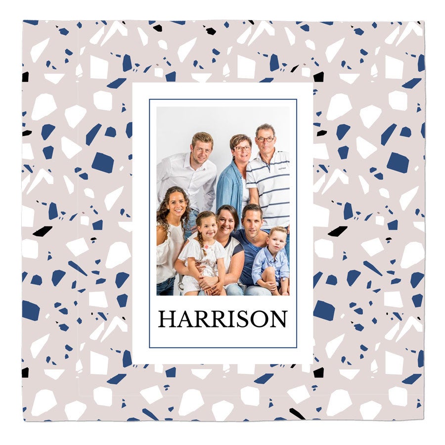 Fleece photo blanket - 130x130cm