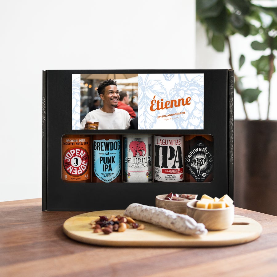 Coffret à bière personnalisé Coffret à bière personnalisé
