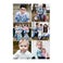 Instagram collage fotopaneler - 20x20 - Portræt - Glanset (6 stykker)
