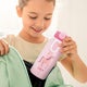 Mepal - Personoitu pop-up-juomapullo - 400 ml - Cool Pink