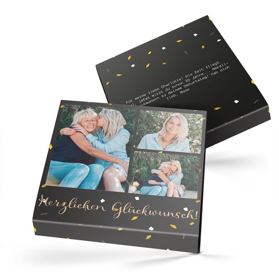 Pralinenverpackung selbst gestalten – 49 Pralinen