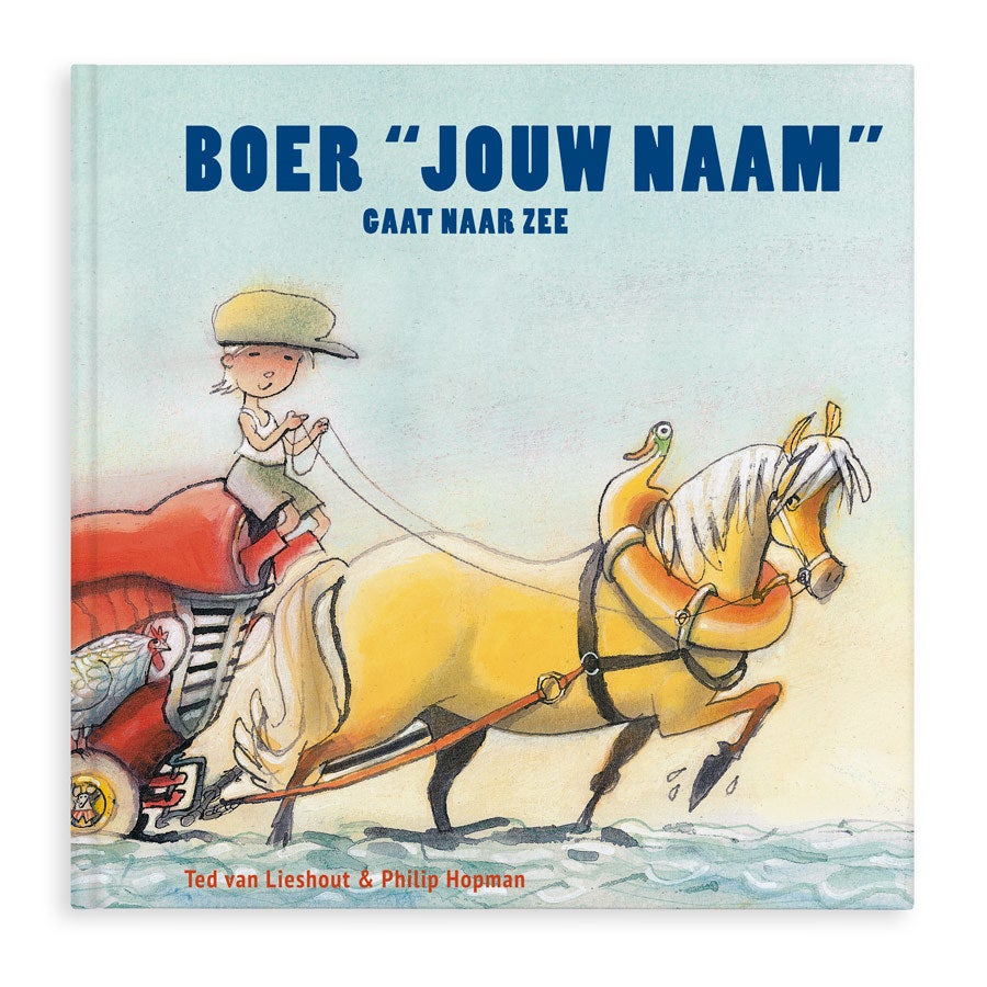 Boek "Boer Boris gaat naar zee" personaliseren