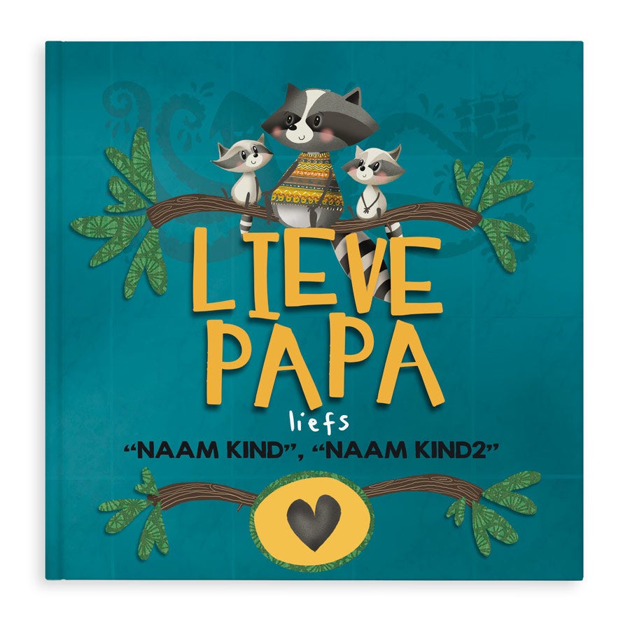 Lieve Papa - boek met naam
