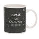 Christmas mug with text