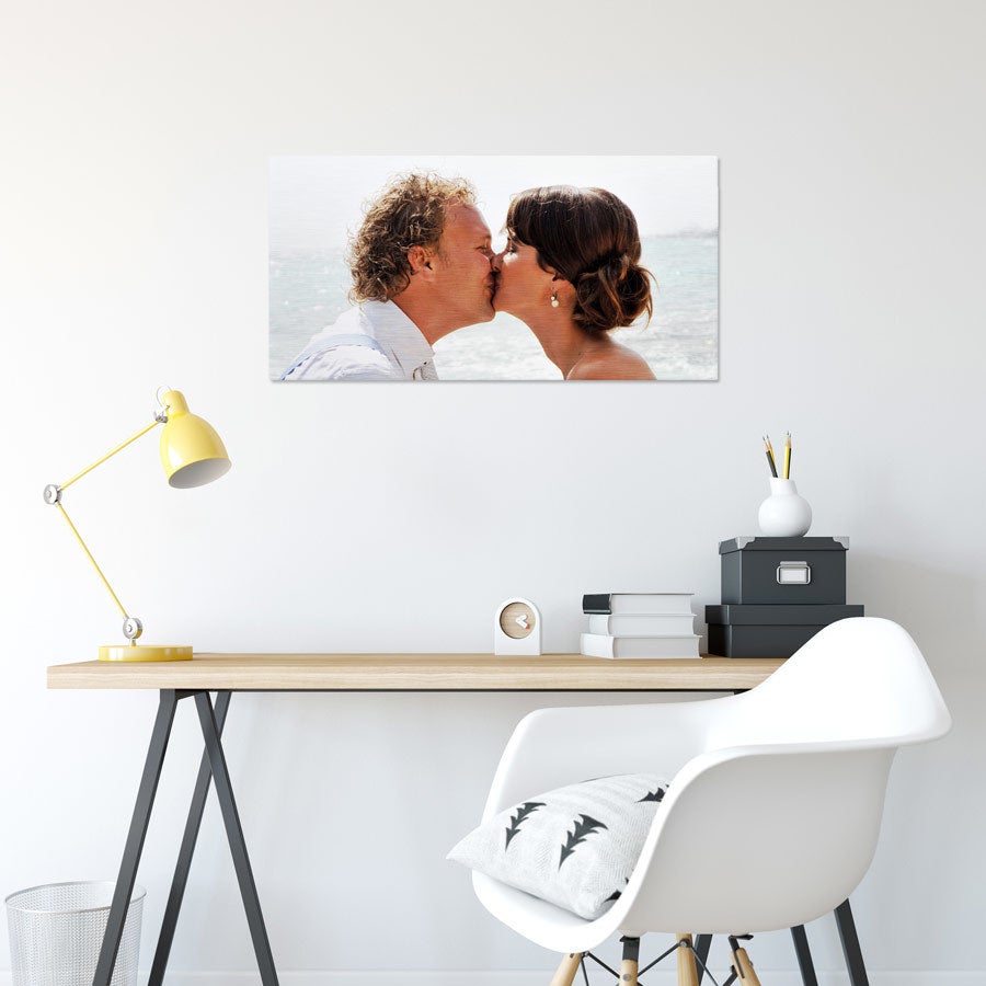 Foto op aluminium afdrukken - Geborsteld (ChromaLuxe) - 80 x 40 cm