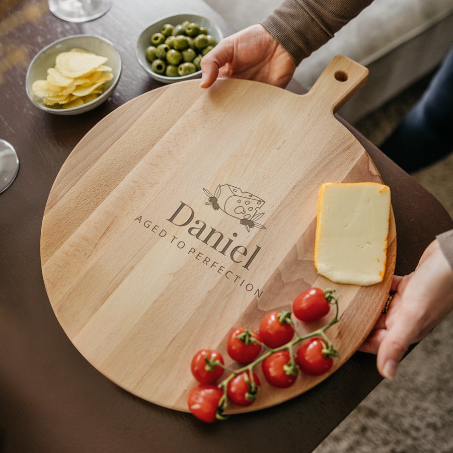 Personalised chopping board - Beech - M - Engraved