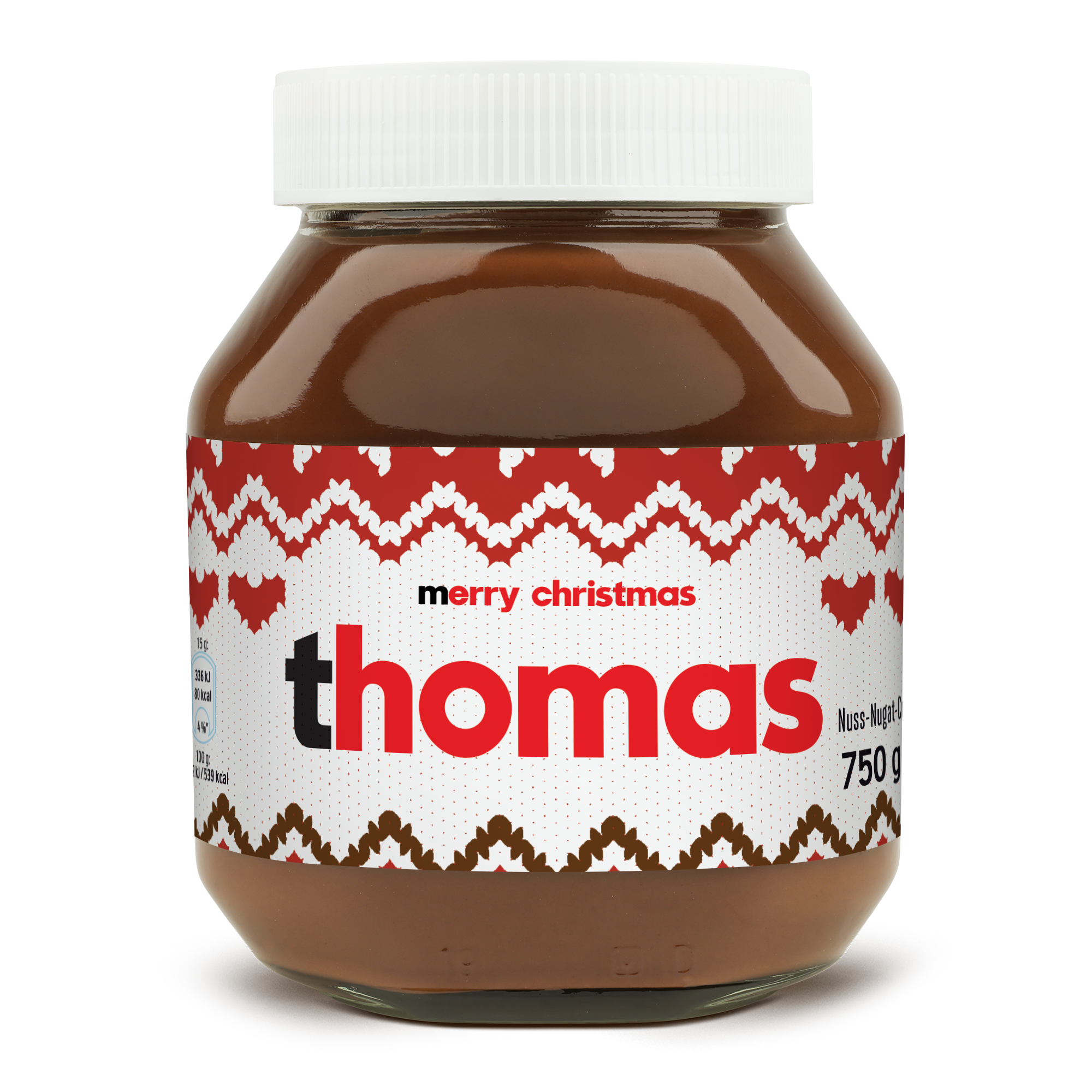 Personalisiertes nutella®-Glas