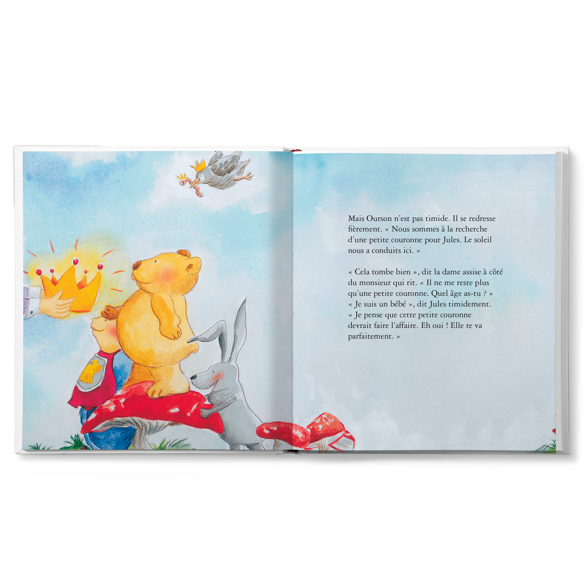 Livre bébé personnalisé Offrez à un bébé son premier rôle principal avec ce livre aux illustrations colorées et prénom Jules