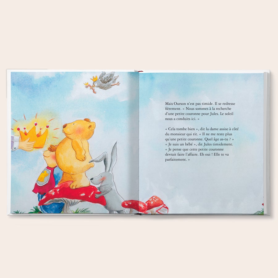 Mon livre de bébé - Livre personnalisé Livre bébé personnalisé Offrez à un bébé son premier rôle principal avec ce livre aux illustrations colorées et prénom Jules