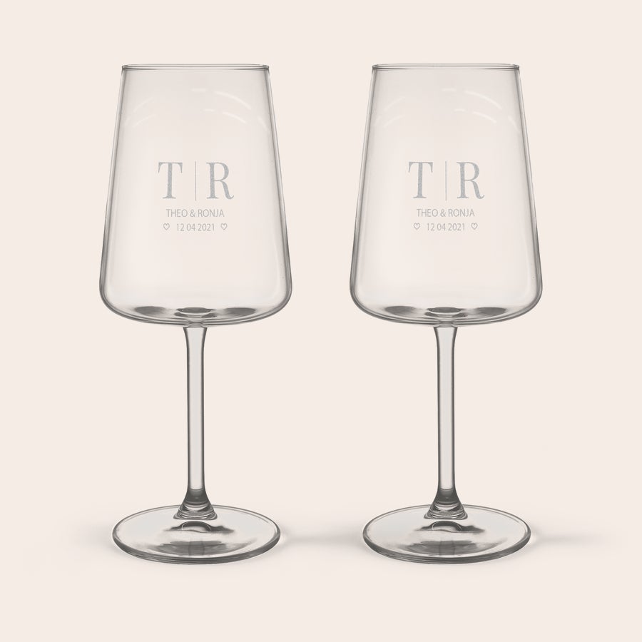 Rotweinglas mit gravur Rotweinglas mit gravur