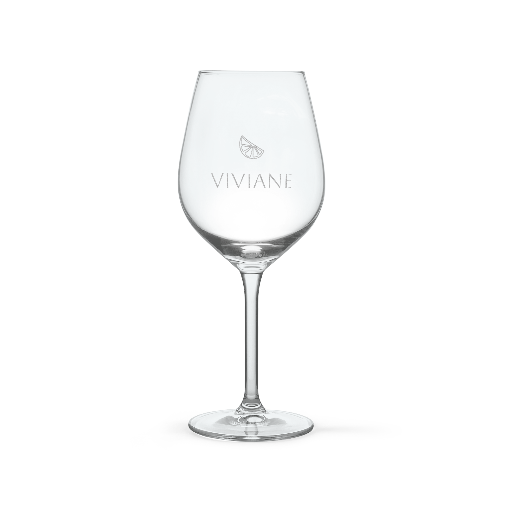 Verre à cocktail personnalisé Aperol Spritz gravé avec le nom Viviane