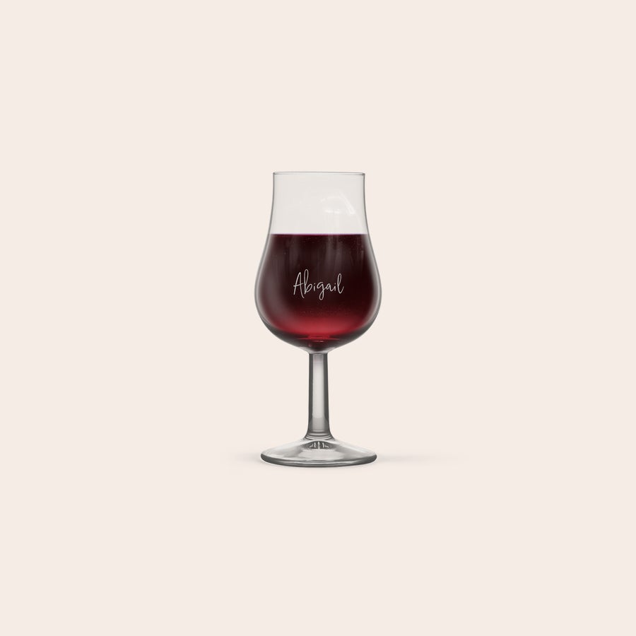 Personalised port glass Personalised port glass