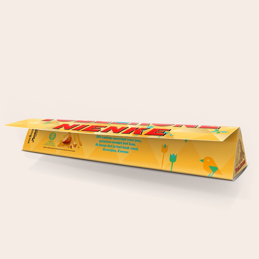 Toblerone Pasen met naam Toblerone Pasen met naam