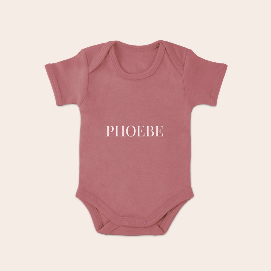 Personalised baby grow Personalised baby grow