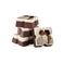 Chocolade pralines bedrukken - Vierkant (15 stuks)