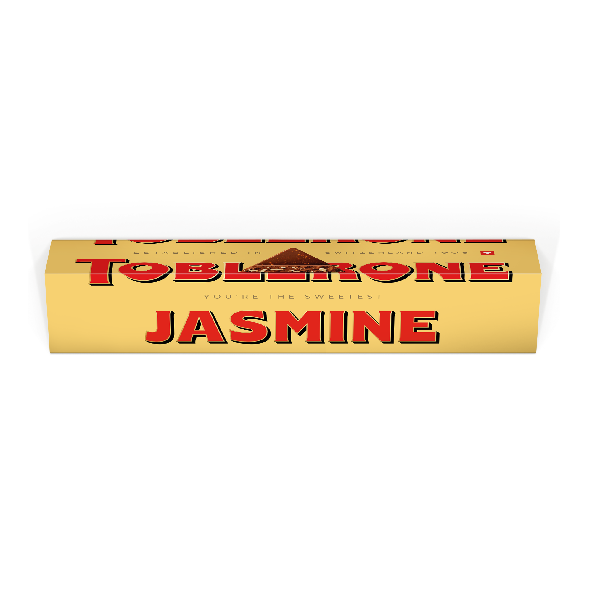 Personalised Toblerone Chocolate Bar