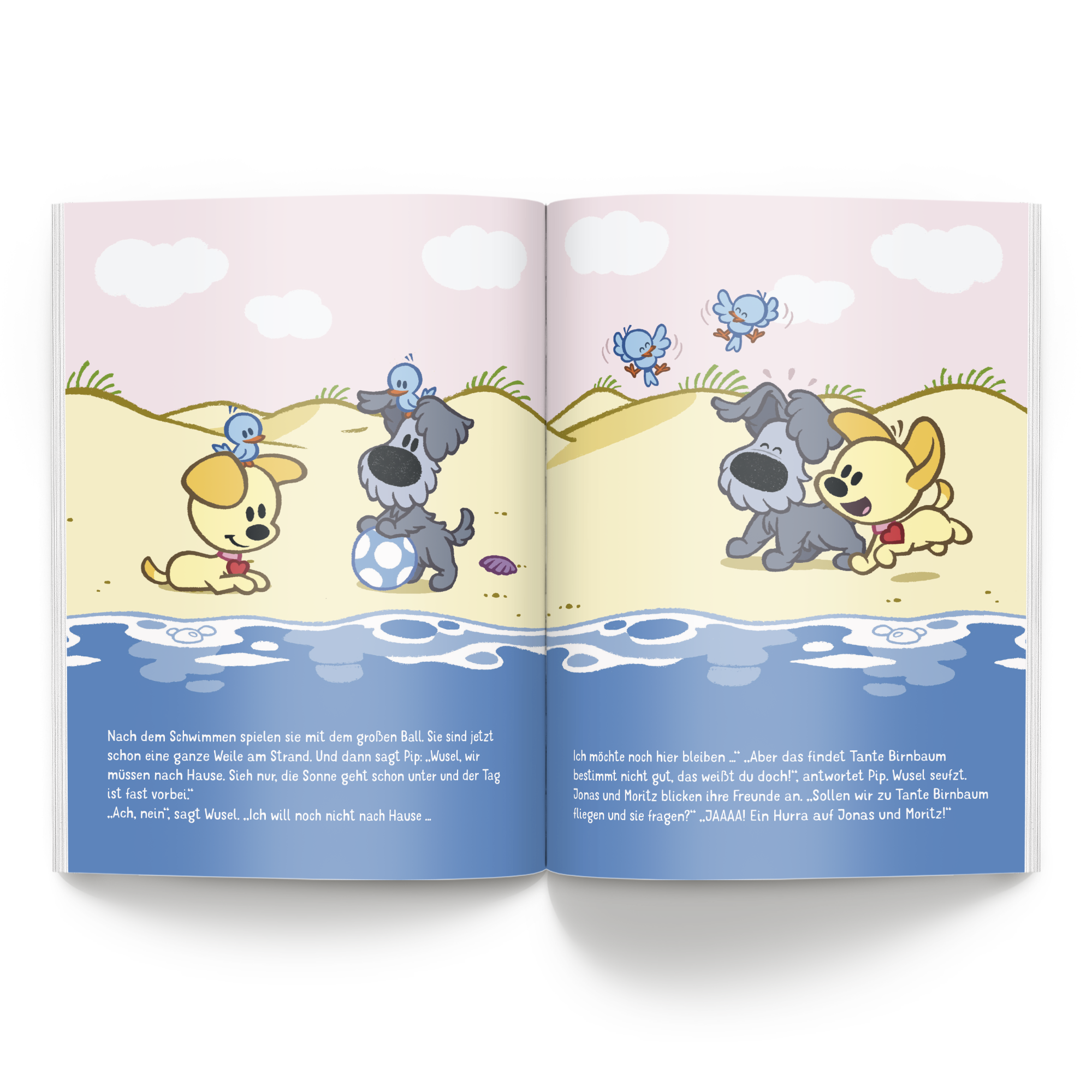 Kinderbuch  Wusel & Pip personalisieren