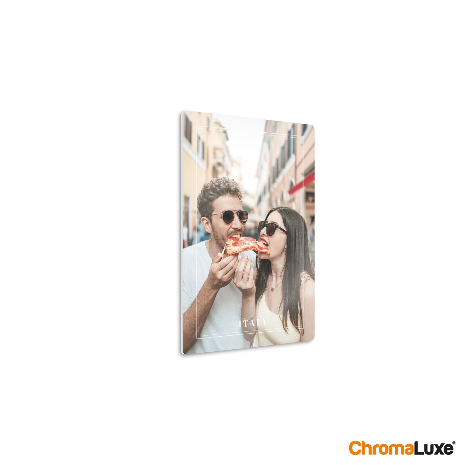 Aluminiowe odbitki - bia�e (Chromaluxe)