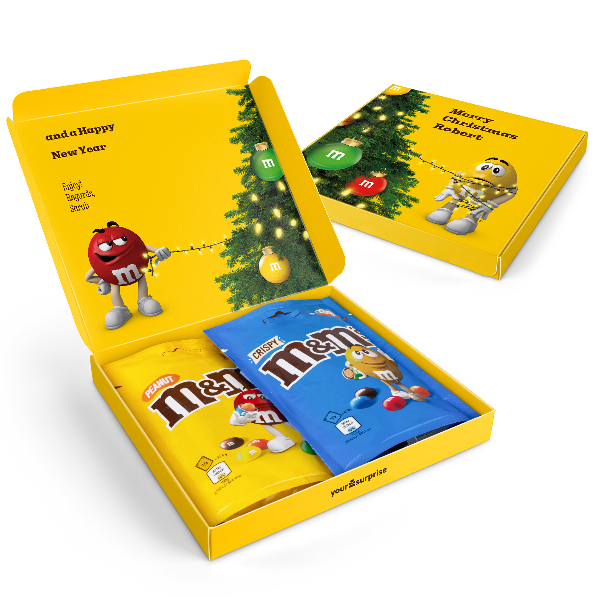 Personalizovaná M&M's darčeková krabička