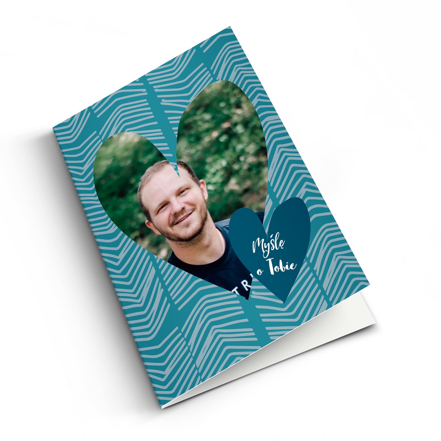 Fotokartka - My�l� o Tobie - M - Pionowa