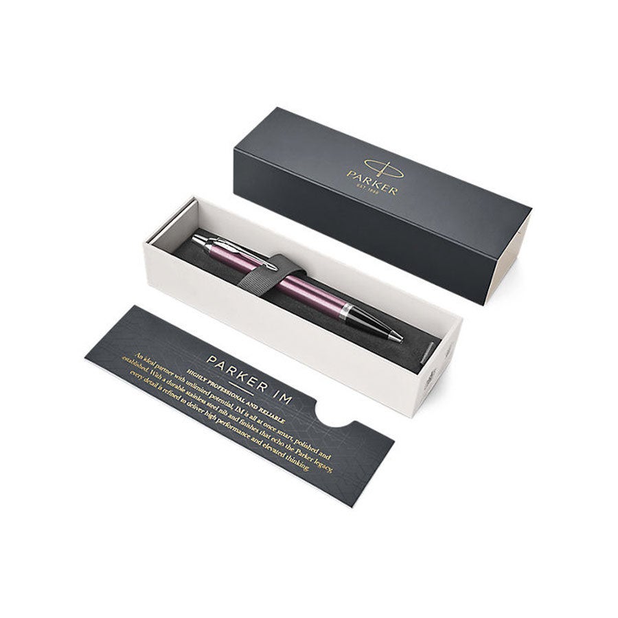 Parker - IM ballpoint pen - Purple (right-handed)