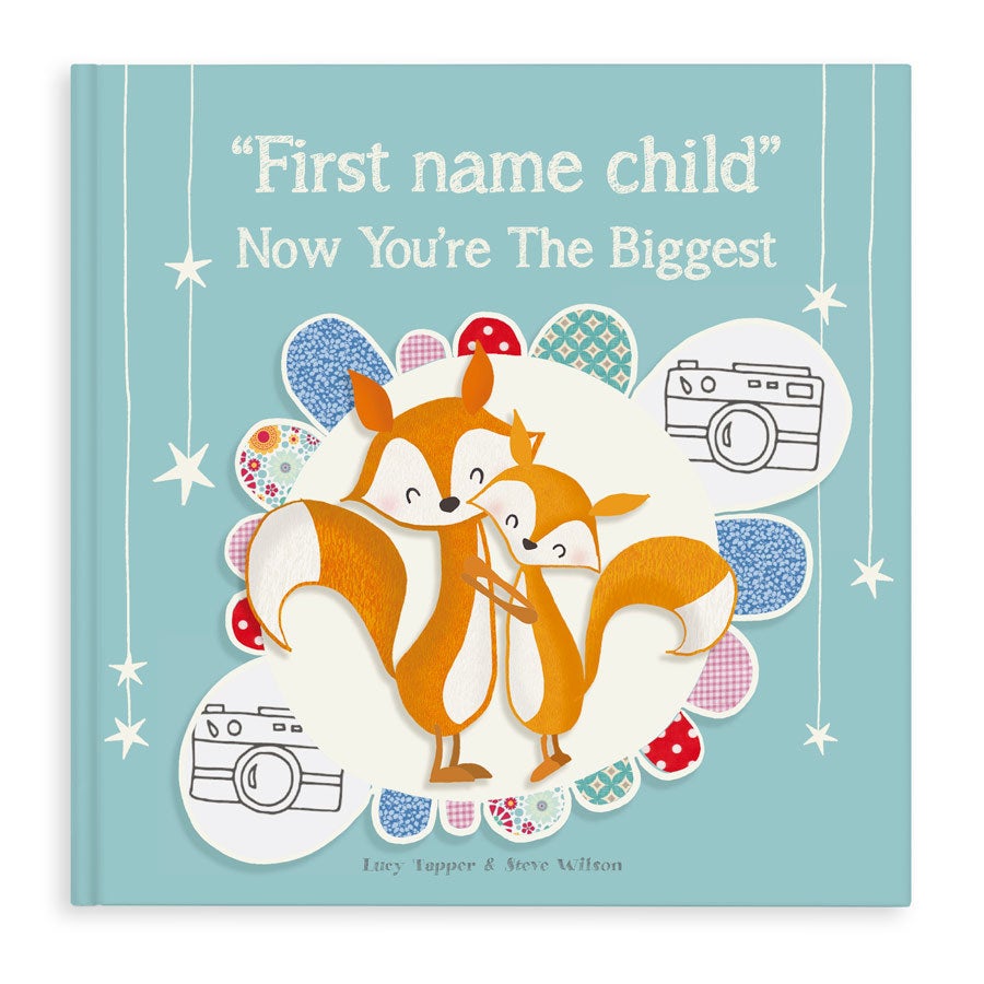 Book with name - Now you're the biggest - Hardcover