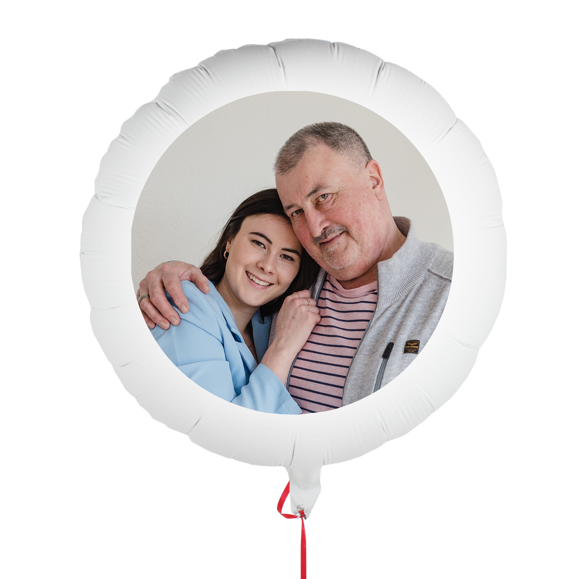 Ballon met foto & tekst Ballon met foto & tekst