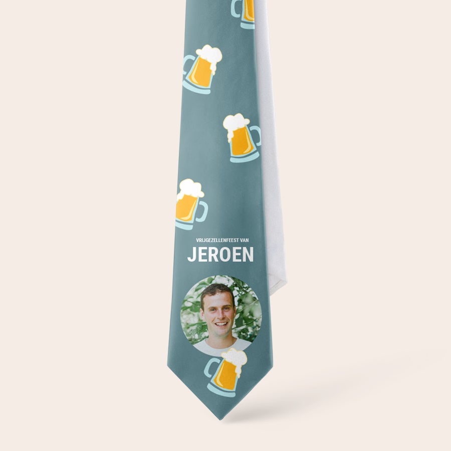 Personalizirana kravata - bela Personalizirana kravata - bela