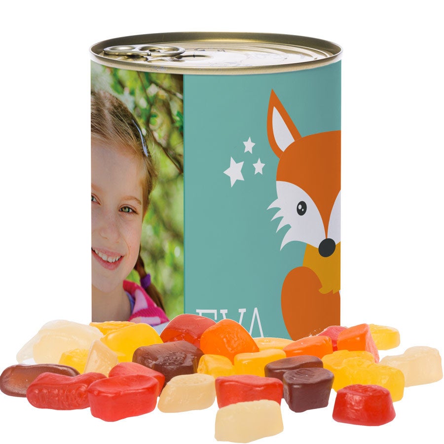 Snoepblik bedrukken - Winegums Snoepblik bedrukken - Winegums