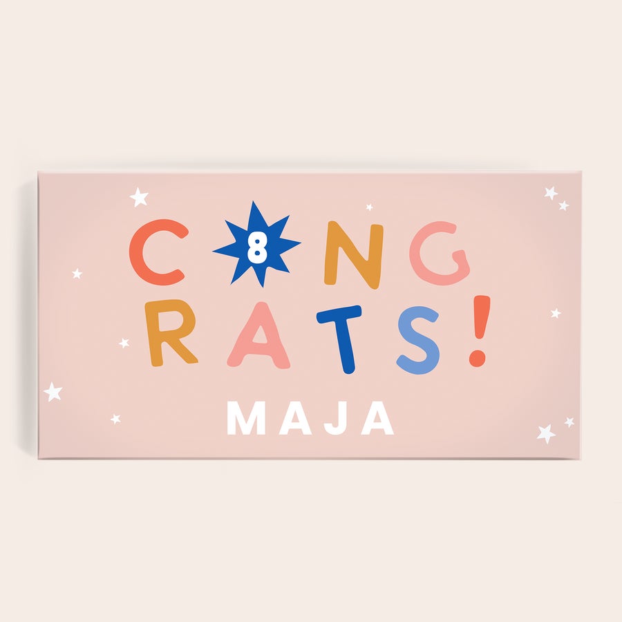 Personlig kinder-chokolade Personlig kinder-chokolade