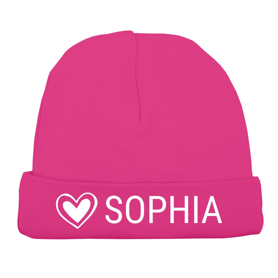 Baby beanie - Fuchsia