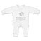 Babyplaysuit med tryk