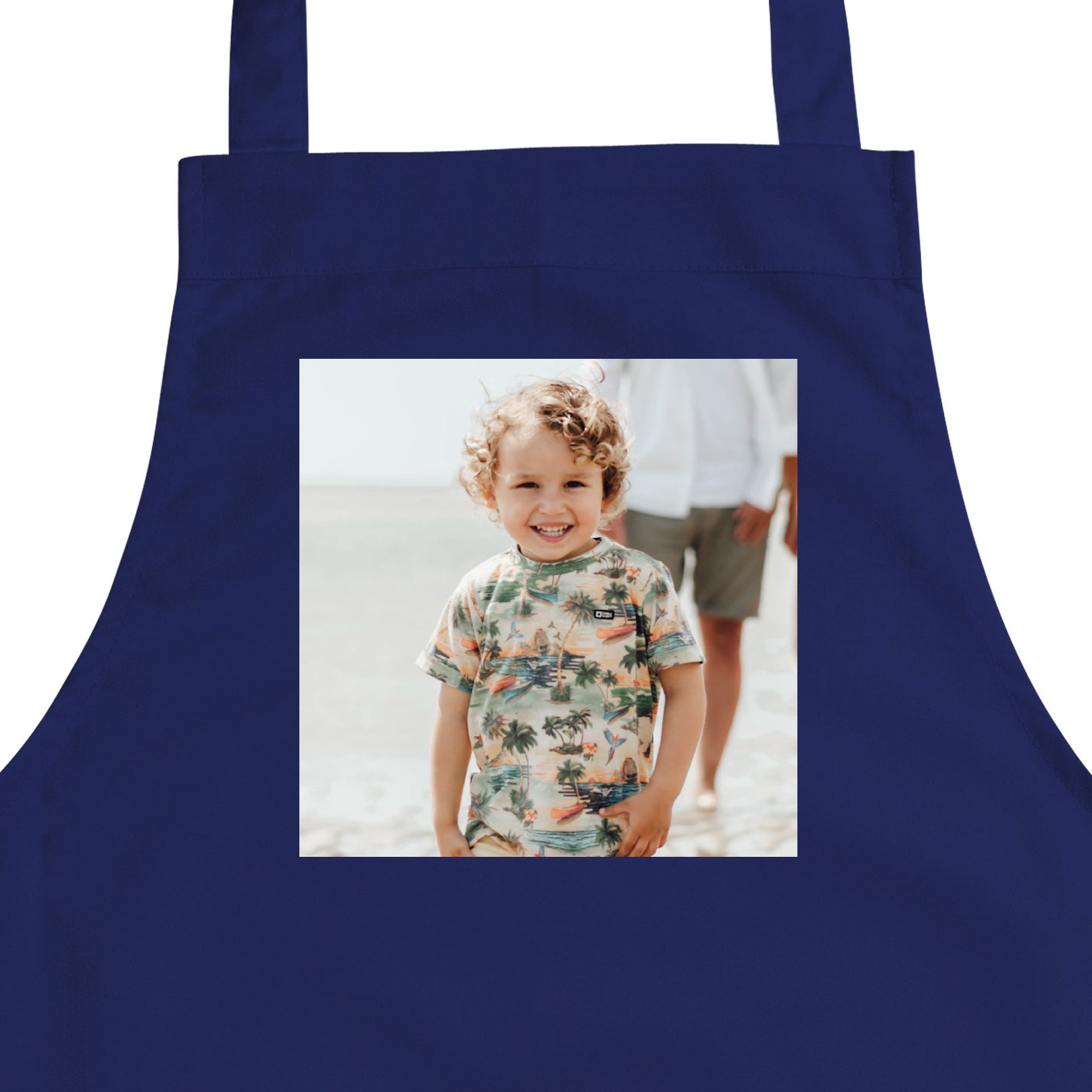 Personalised Children's Apron - Blue