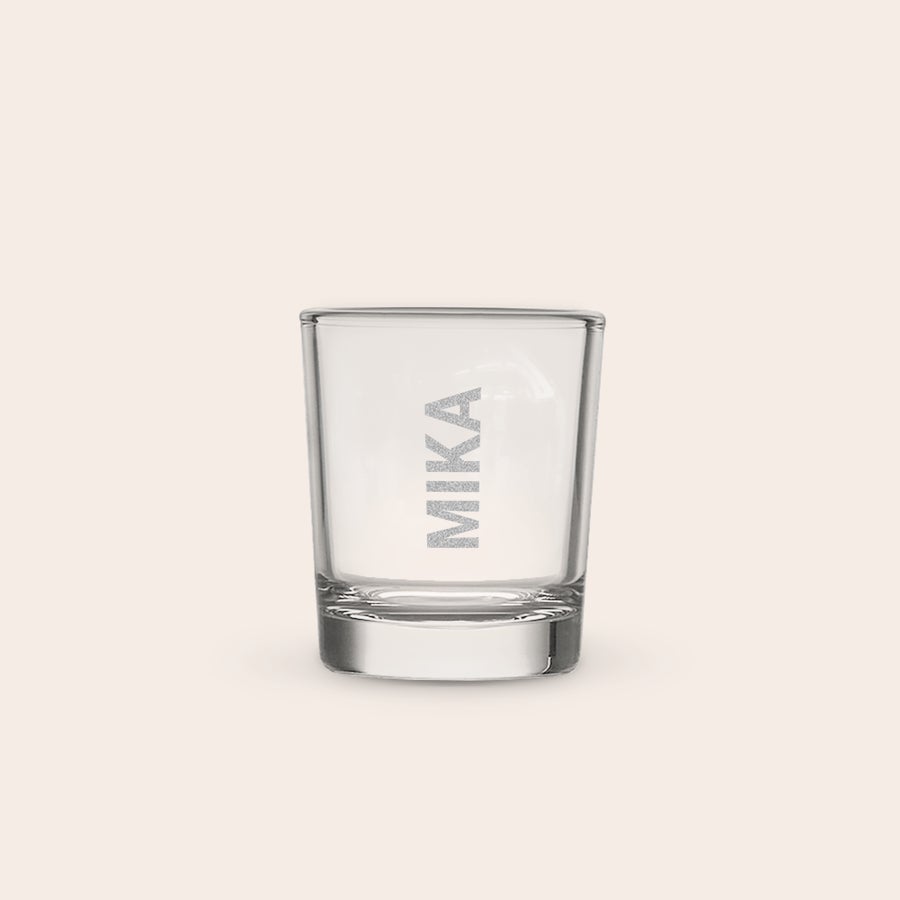Schnapsglas mit Gravur Schnapsglas mit Gravur