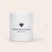 Taza con foto - Asa de corazón Taza con foto - Asa de corazón
